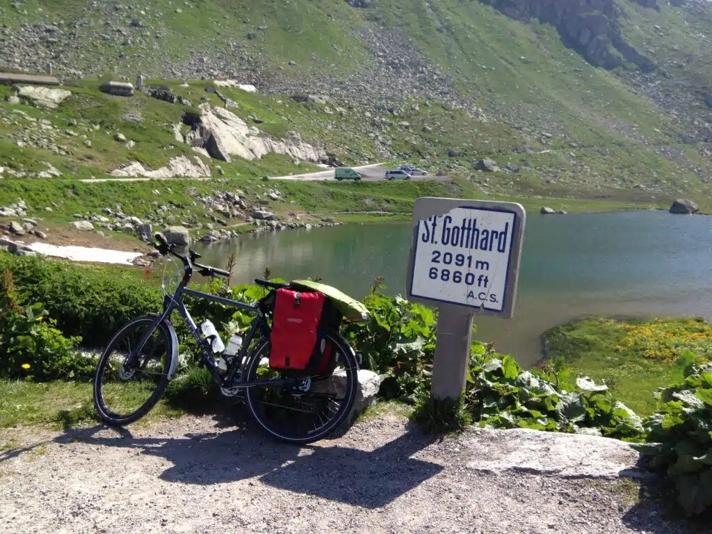 St. Gotthardpas fietsen