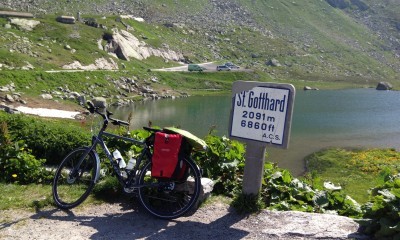St. Gotthard Pass bisikileta