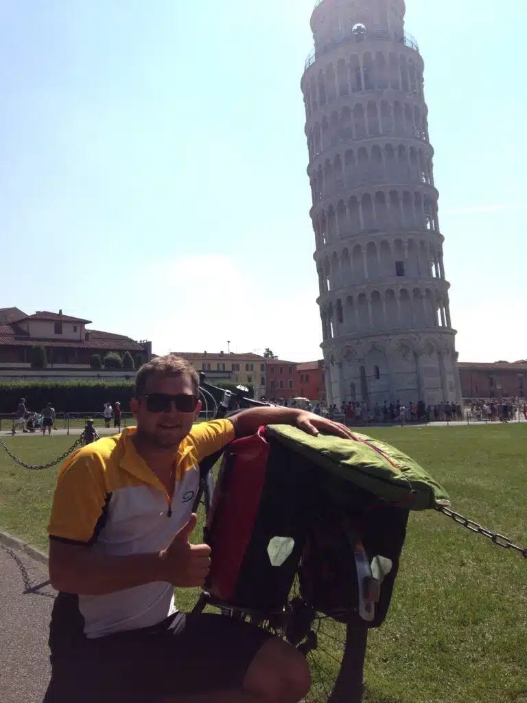Fiets naar Pisa