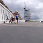 Cycling trough Bremen