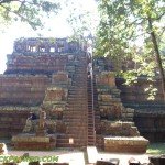Sunĵeto de Angkor Wat