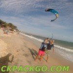 Pelajaran kiteboard Mui Ne Vietnam