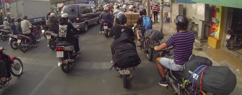 Motorbike vietnam na roadtrip
