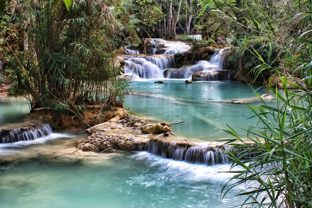 Водопад Куанг Си Луанг Прабанг