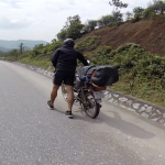 Motoçikletë udhëtimi në vietnam