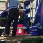 Muay Thai trejnanta Tajlandon