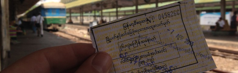 Pabilog na tren Yangon