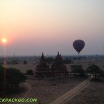 Pagodas de bicicleta eléctrica Bagan