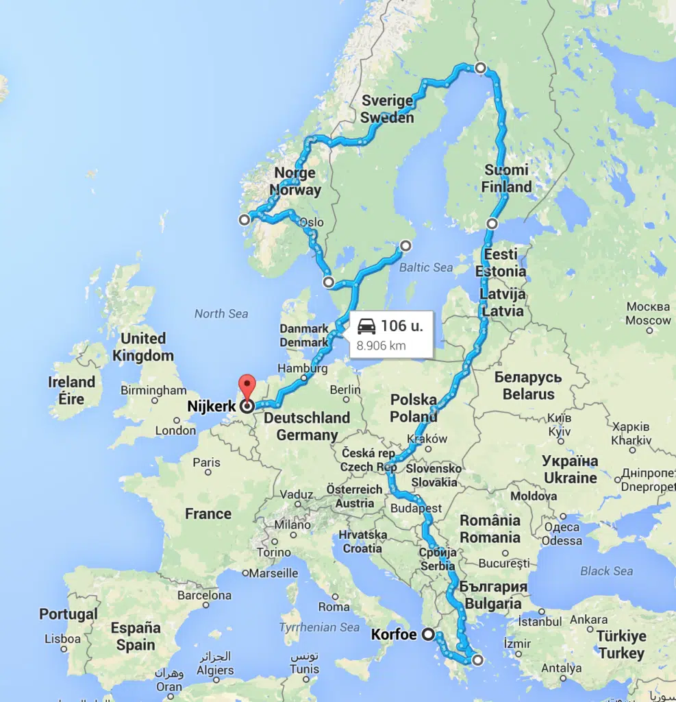 Tour du Europe