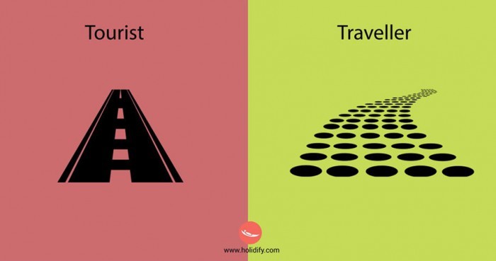 นักท่องเที่ยวหรือนักเดินทาง?