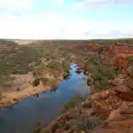 Vandretur i vinduet Kalbari National Park