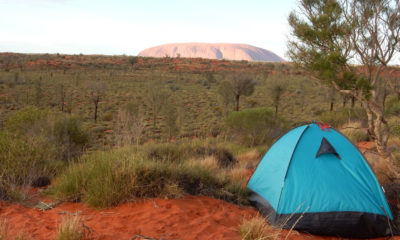 Gratis camping Uluru