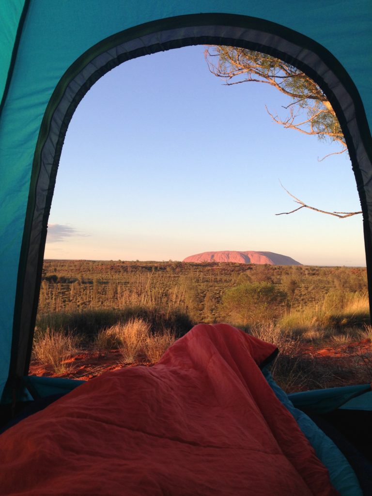 Free camping Uluru / Ayers Rock