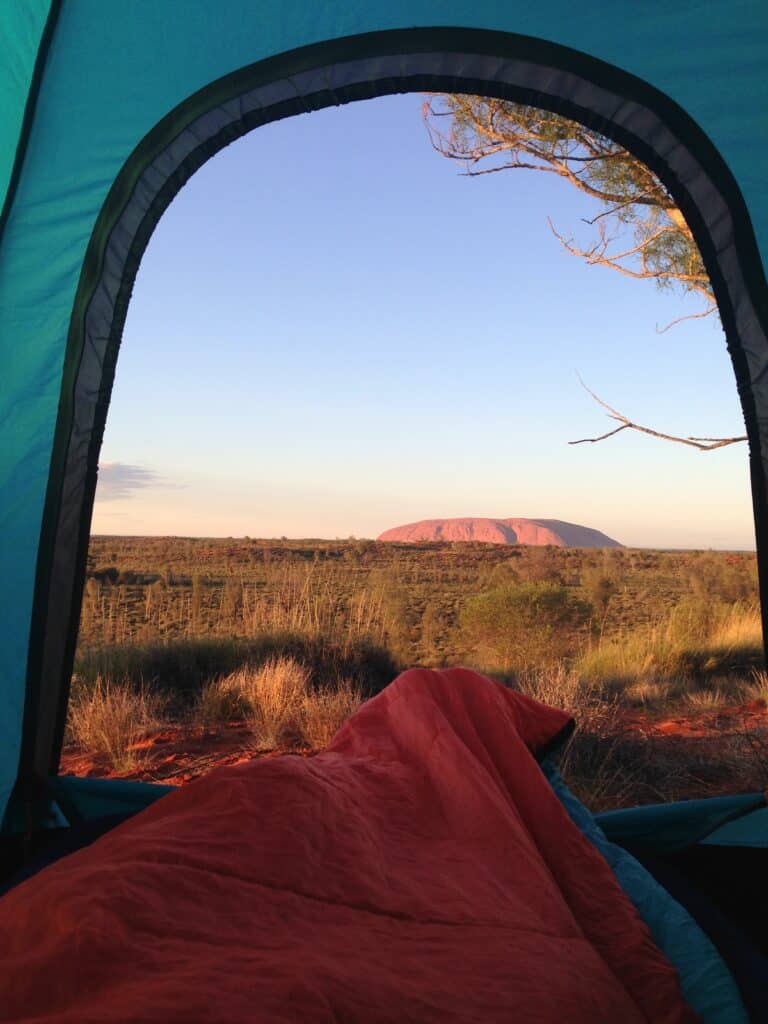 Camping gratuit Uluru / Ayers Rock