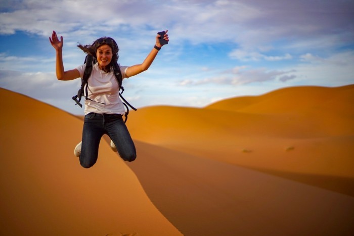 Turne Dunes Desert Desert në Marok