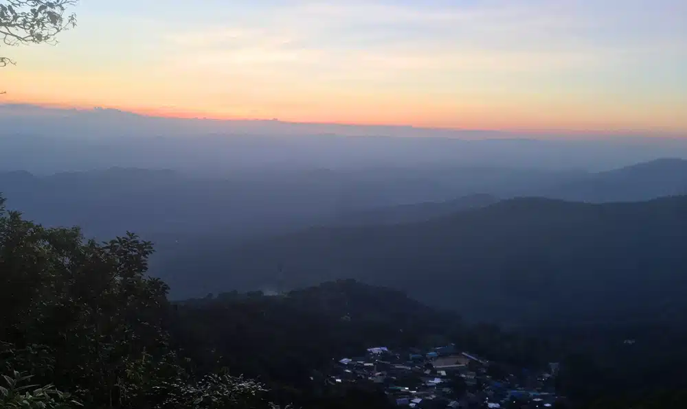 Best place Sunset Chiang-Mai