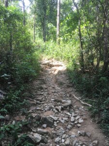 Hiking path path monktrail