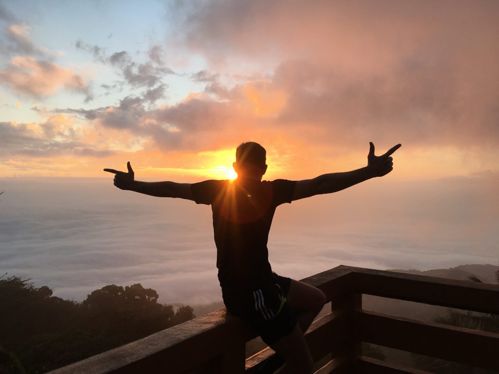 Sončni vzhod Doi Suthep